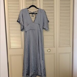 OAK + FORT Gray Women's Maxi Dress